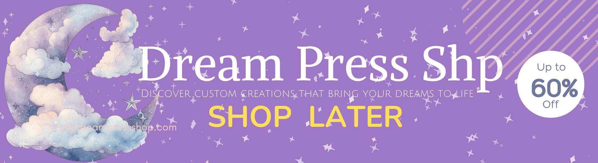 Banner for DreamPressShop